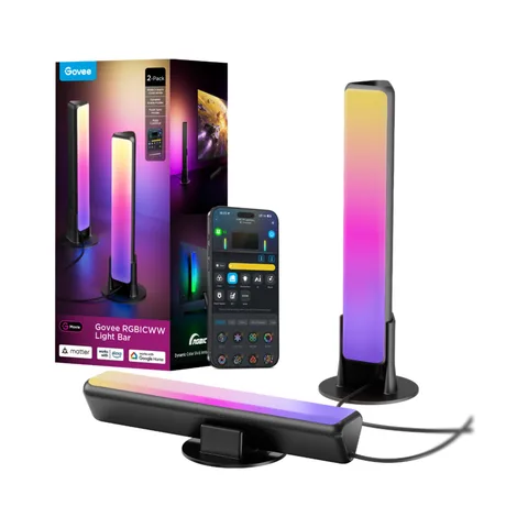 Govee smart RGBICWW light bars (2-pack)