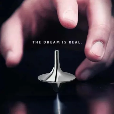 Metal fingertip spinning top