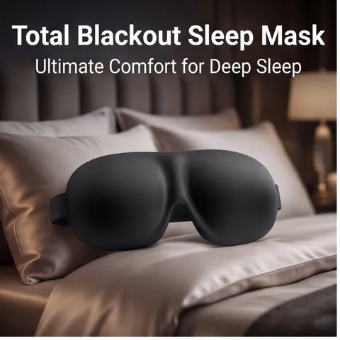 3D contoured sleep mask